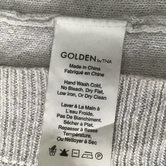 ARITZIA Golden by TNA Roohan Grey Knit Oversized Cardigan Size XXS/XS - Picture 6 of 7